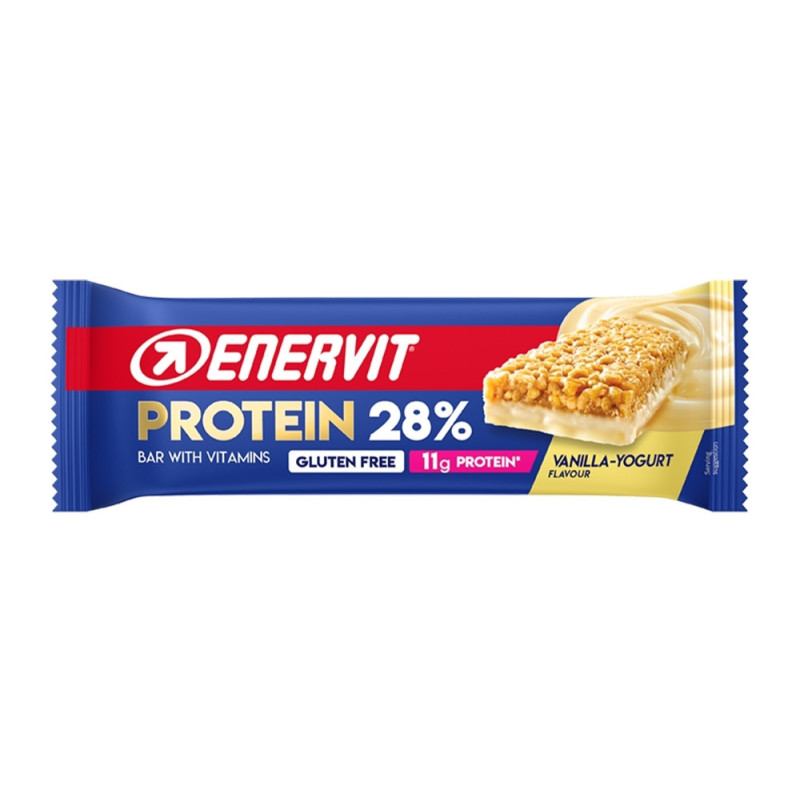 Tyčinaka ENERVIT Protein Bar 28% 40g vanilka+jogurt