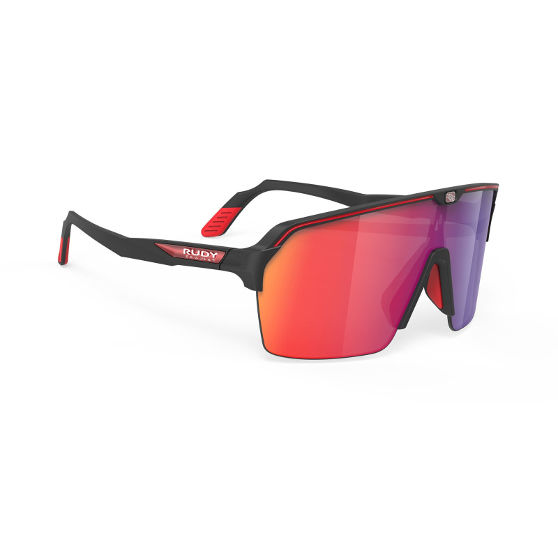 Brýle Rudy Project Spinshield Air Black Matt / Multilaser Red