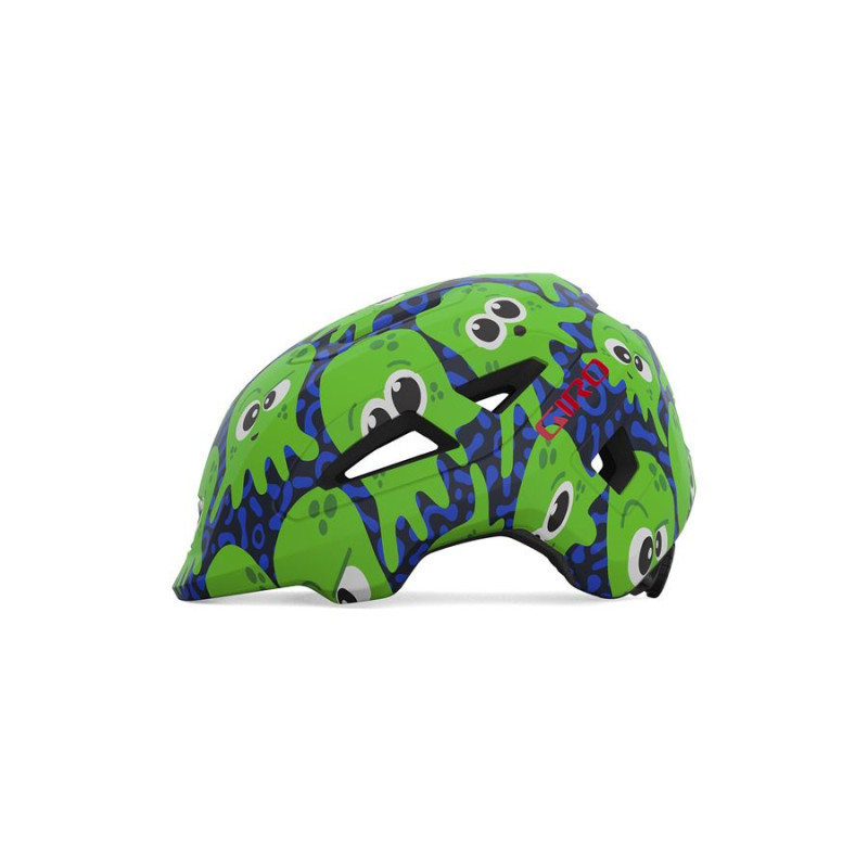 Dětská přilba GIRO Scamp II 2024 Mat Midnight/Green Inked