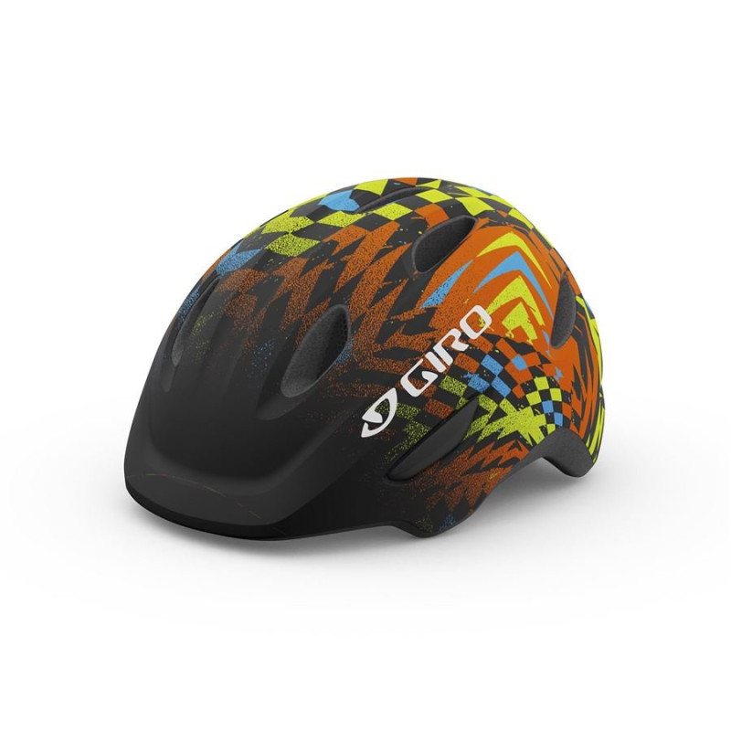Dětská přilba GIRO Scamp Mat Black Check Fade