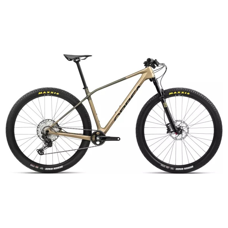 ORBEA Alma M30 2024 Baobab Brown/Green Gold, vel. L - horské kolo