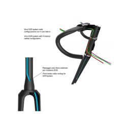 DEDACCIAIstrada Vertigine Ultegra Disc Black - individuální stavba - velikost L - silniční kolo